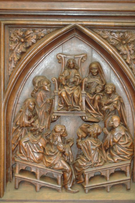 bas-relief : Adoration des Mages