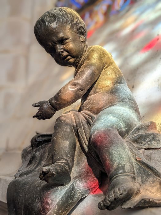 monument funéraire, vue partielle - © Ministère de la Culture (France), Conservation des antiquités et des objets d’art du Val-d’Oise – Tous droits réservés 