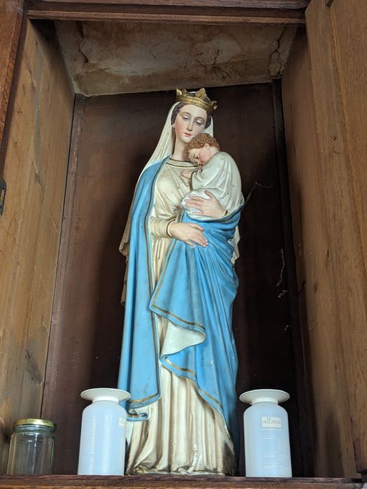 statue (statuette) : Vierge à l’Enfant