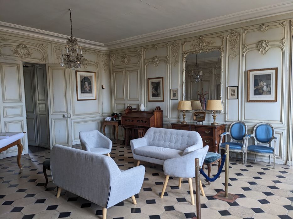 lambris de revêtement, vue partielle
