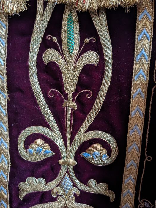 chasuble, détail