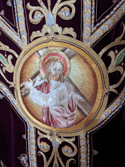 chasuble, détail