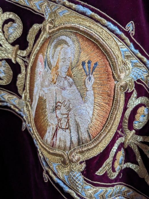 chasuble, détail