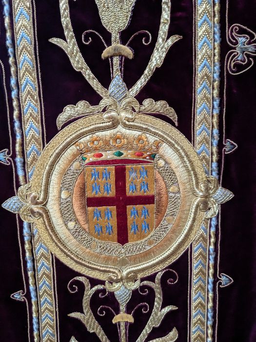 chasuble, détail