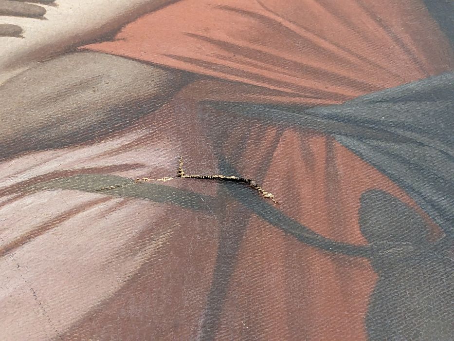 tableau : la Justice, détail