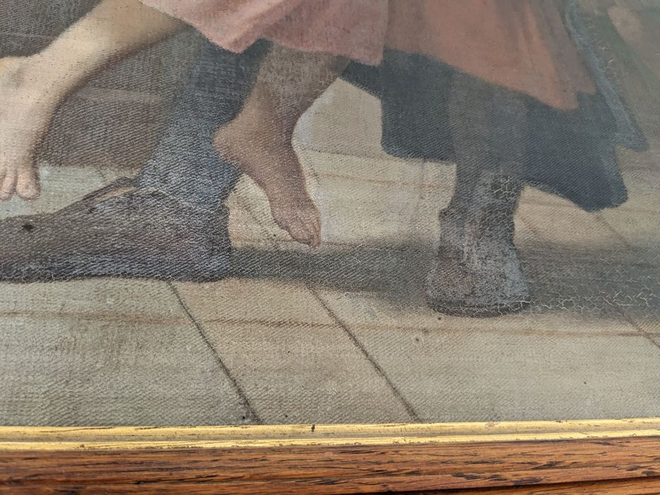 tableau : la Justice, détail