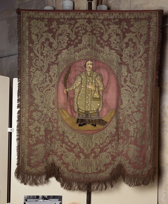 bannière de procession : Saint Clair