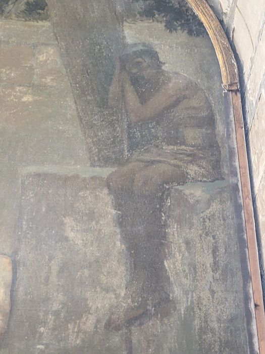 tableau : Martyr de saint Clair, détail