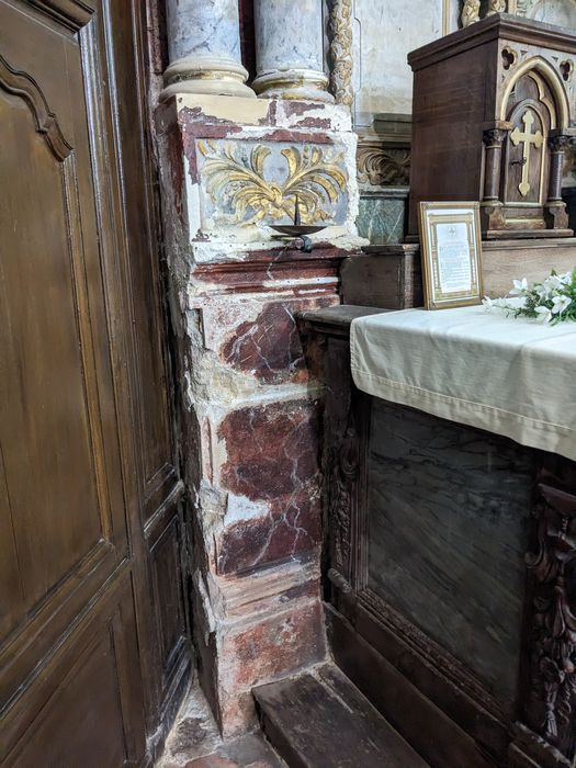 retable du maître-autel, détail