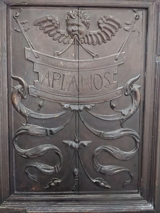 vantail de porte, vue partielle