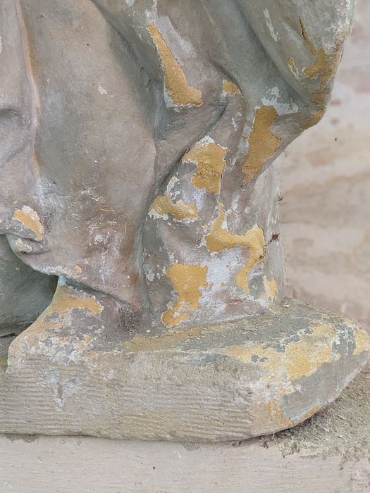statue : ange, détail