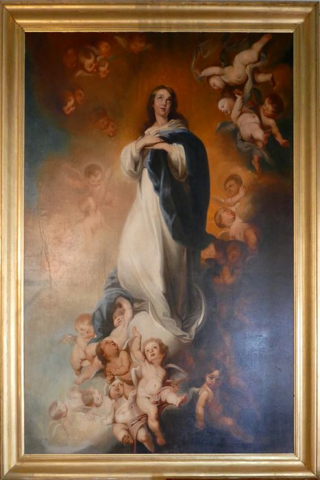 Tableau : l'Immaculée Conception, vue générale