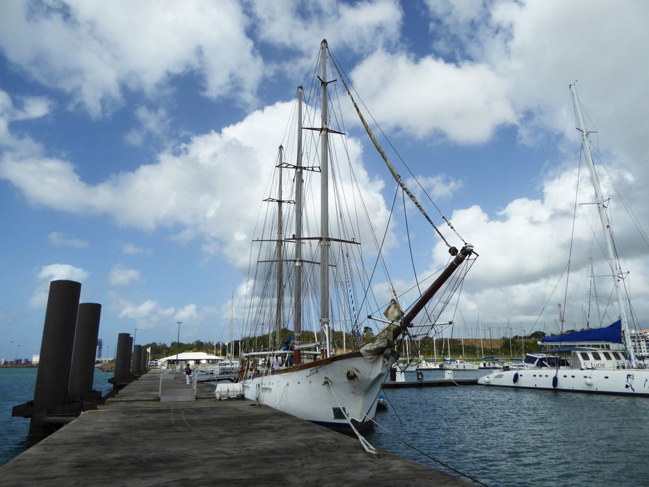 Bateau Le Toumelin, tribord avant.
