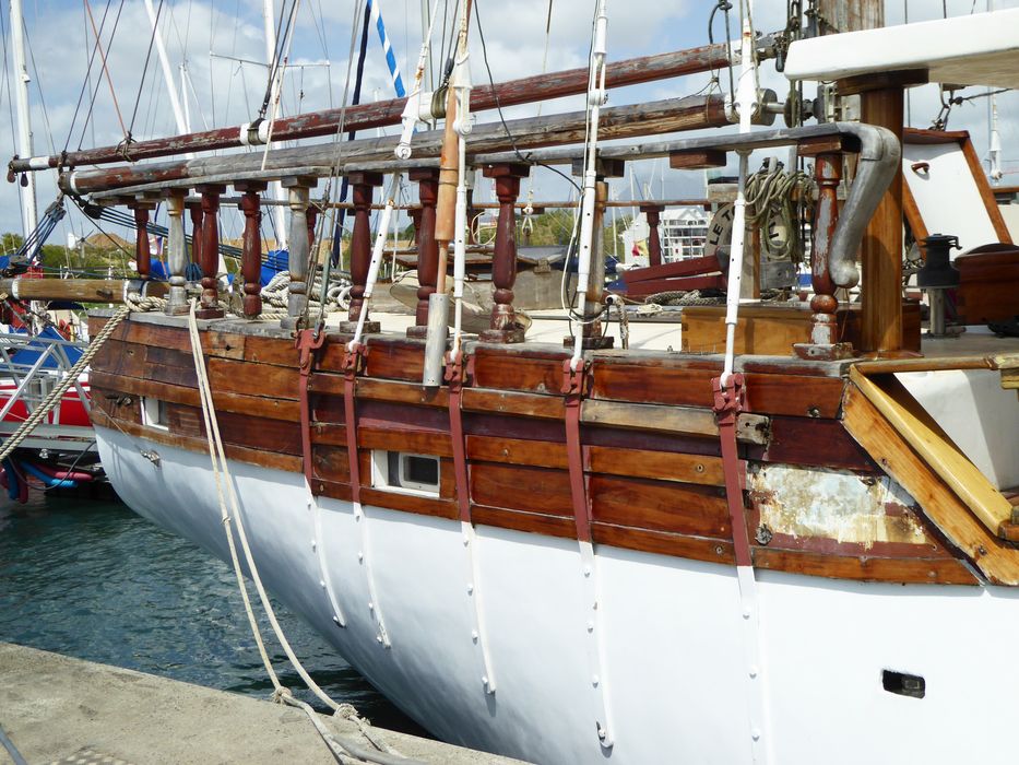 Bateau Le Toumelin, tribord arrière.