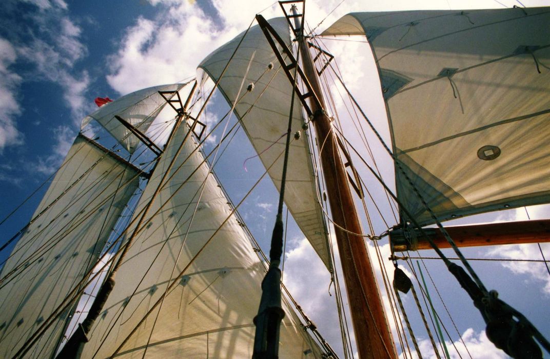 Bateau Le Toumelin. Vue d’ensemble.