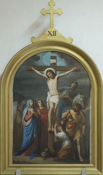 station du chemin de croix : Jésus meurt sur la croix