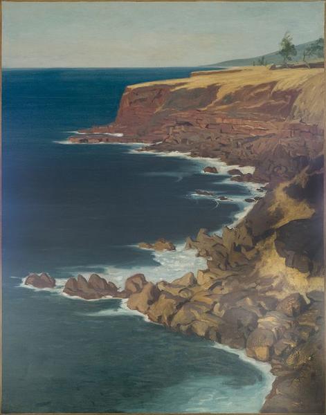 tableau : Le Cap, vue générale - © Ministère de la Culture (France), Conservation des antiquités et objets d'art de La Réunion, tous droits réservés