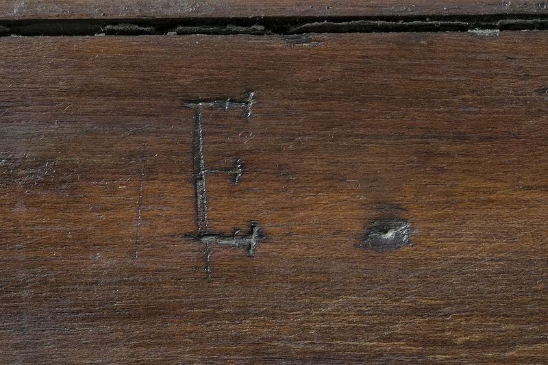 chaise de menuiserie d'assemblage, détail - © Ministère de la Culture (France), Conservation des antiquités et objets d'art de La Réunion, tous droits réservés