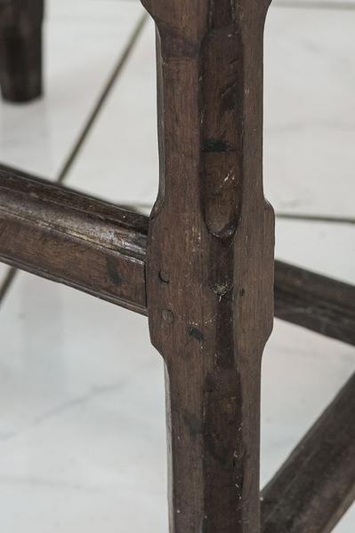fauteuil de menuiserie d'assemblage, détail