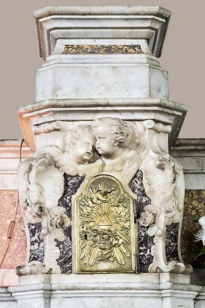 tabernacle, maître-autel, vue générale