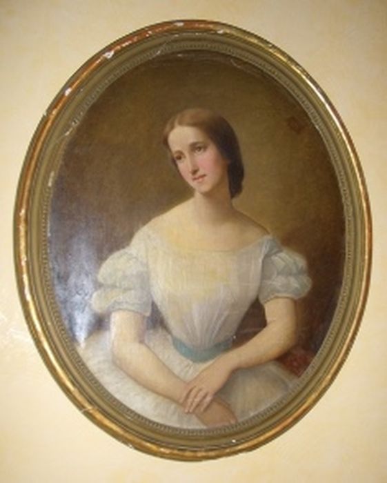 tableau : portrait de jeune fille