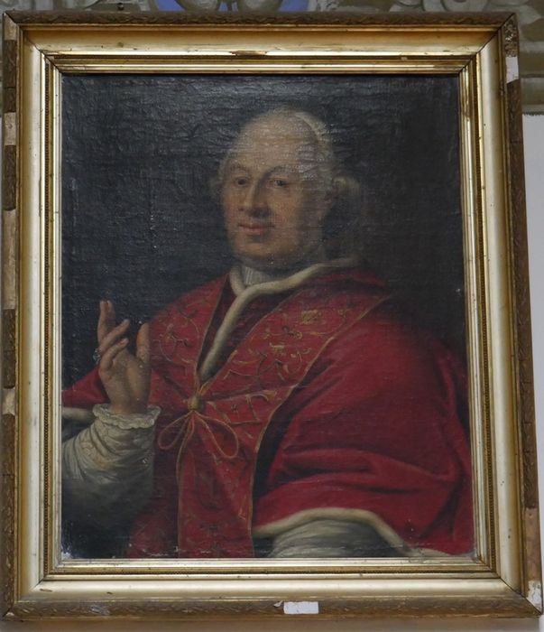 tableau, cadre : le pape Grégoire XIII - © Ministère de la Culture (France), Conservation des antiquités et des objets d'art de Corse, tous droits réservés