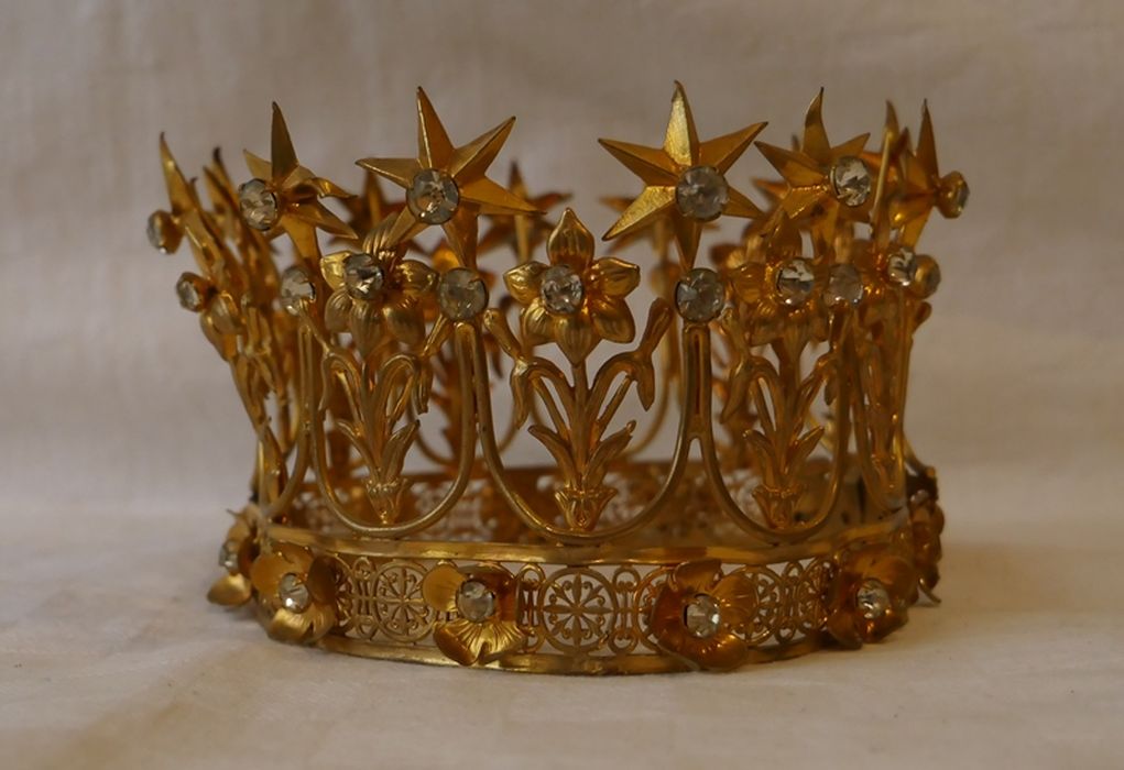 Couronne de la Vierge - © Ministère de la Culture (France), Conservation des antiquités et des objets d'art de Corse, tous droits réservés