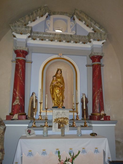 Statue : Vierge à l'Enfant dite Vierge du Rosaire