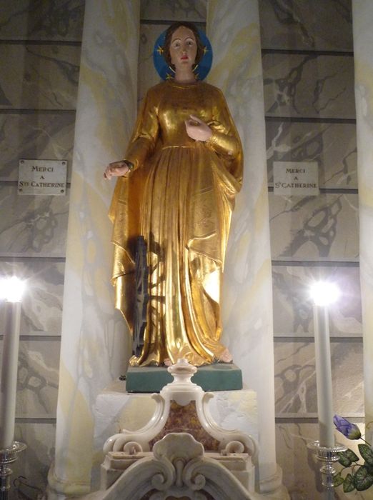 Statue : Sainte Catherine d'Alexandrie