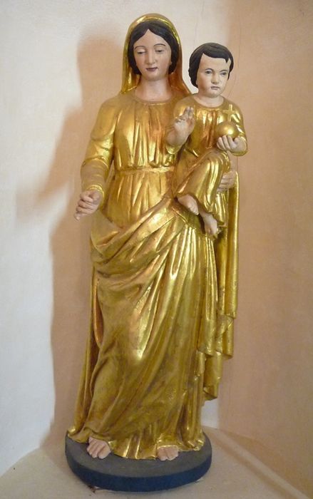 Statue : Vierge à l'Enfant, dite Notre-Dame du Mont Carmel