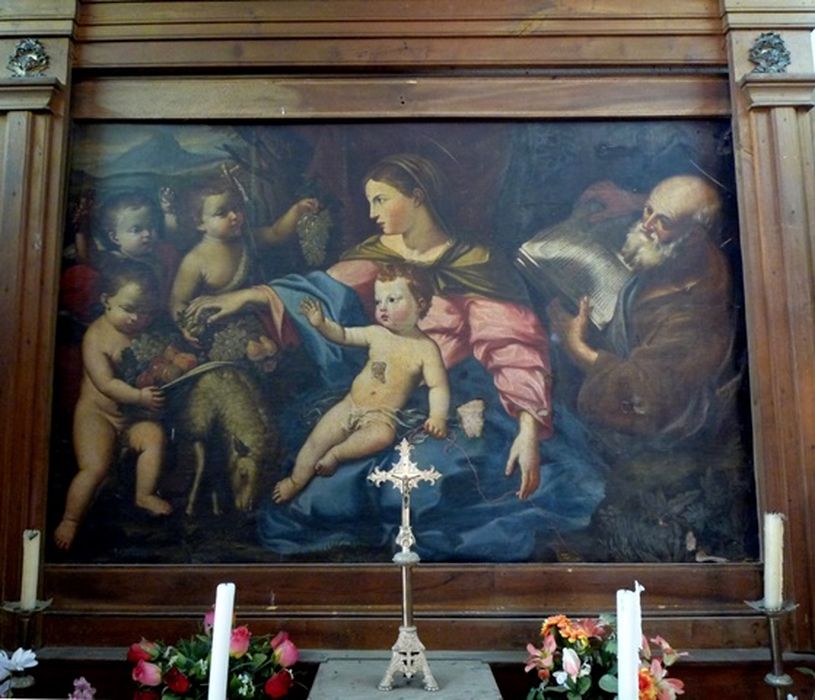 tableau : la Sainte Famille