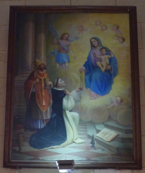 tableau : Donation du Rosaire