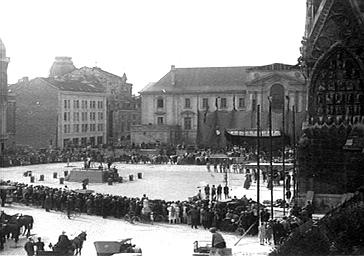 PARVIS VU VERS LE NORD OUEST