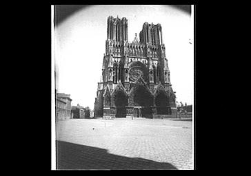 Façade ouest, vue d'ensemble