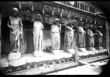 Galerie des Prophètes située bras nord du transept