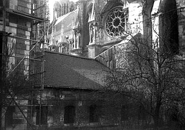 PARTIE DU BRAS DU TRANSEPT, VUE DU SUD EST