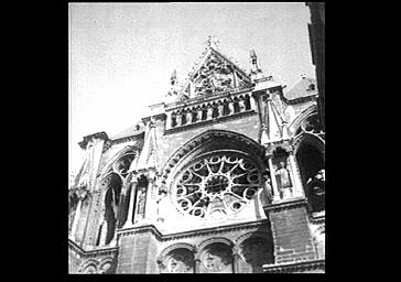 Face sud du bras sud du transept