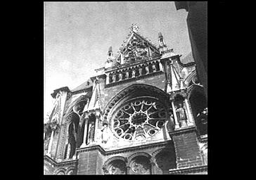 Face sud du bras sud du transept