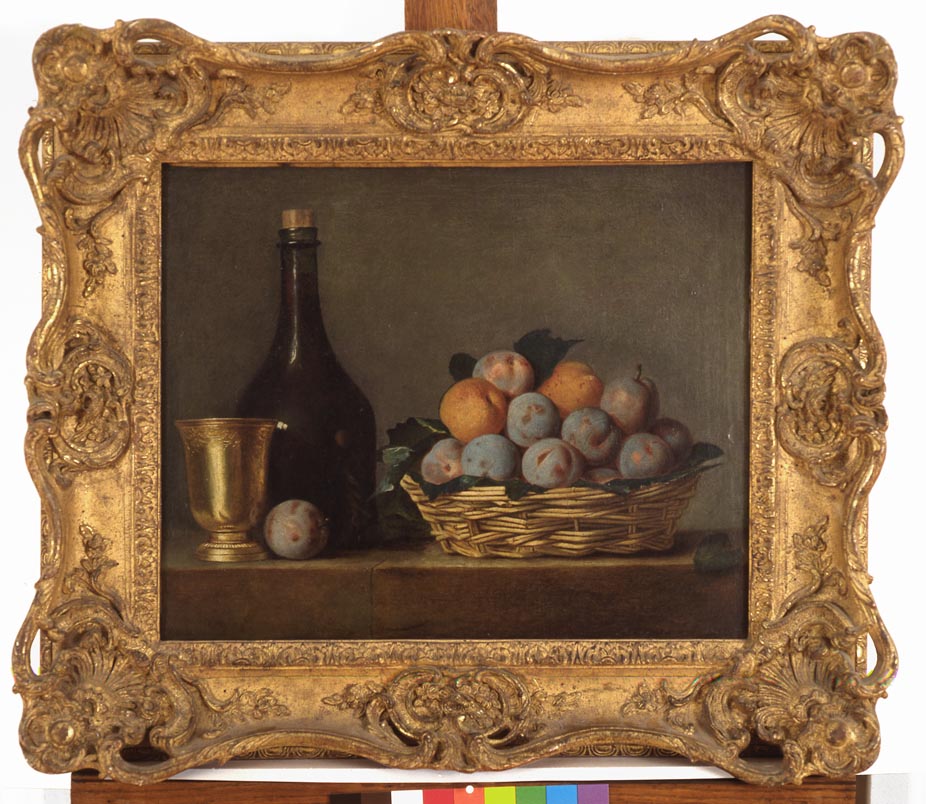 Nature morte aux prunes